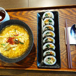ラーメン＆キンパセット(ハンジュ食堂 -KOREAN FUSION FOOD-)
