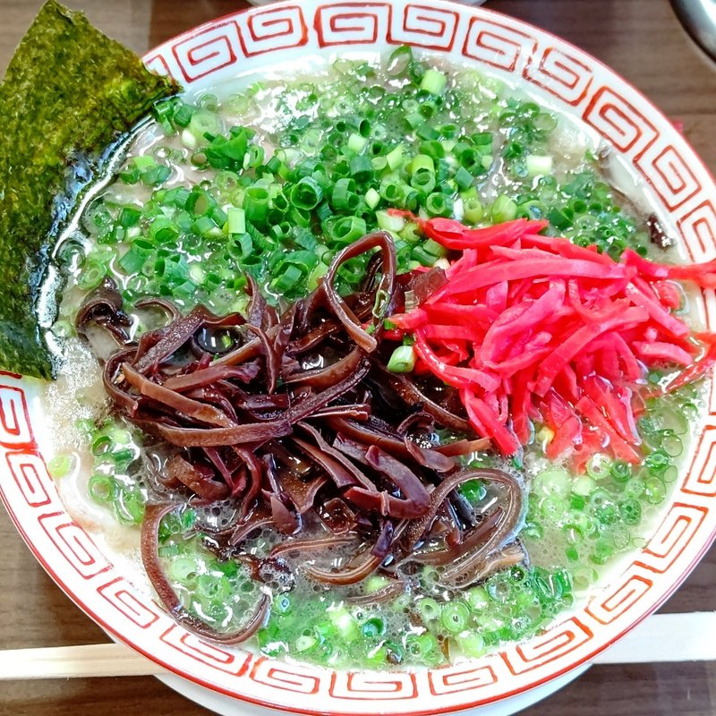 ネギらーめん(博多長浜らーめん　もりや )