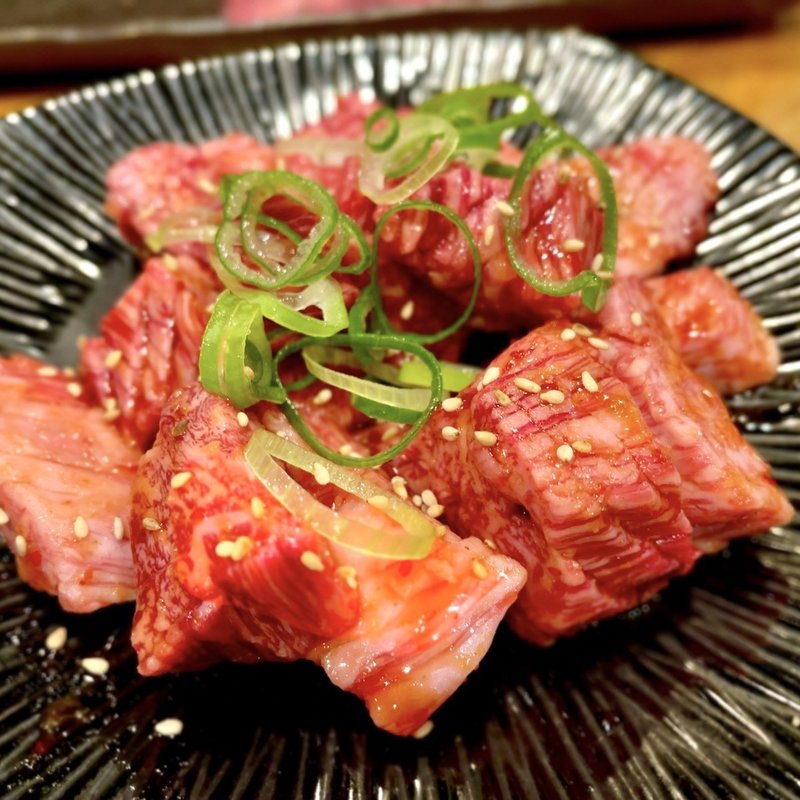 オススメ！和牛なかおちカルビ(かがり火)