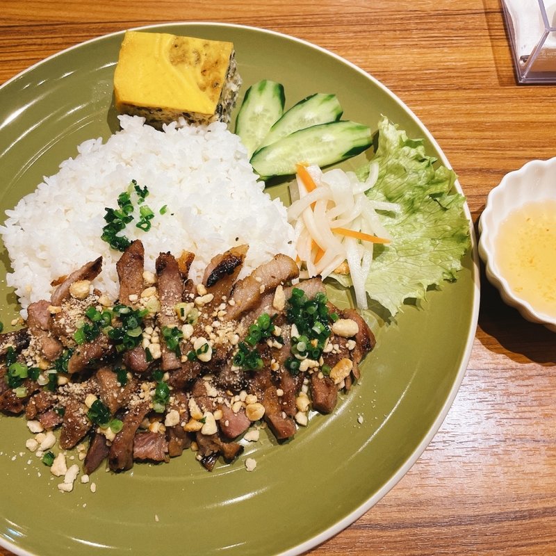 チャーと焼肉ライス(saigon 究)