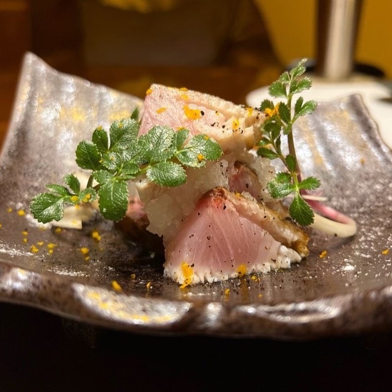 ブリの炙り(祇園承)