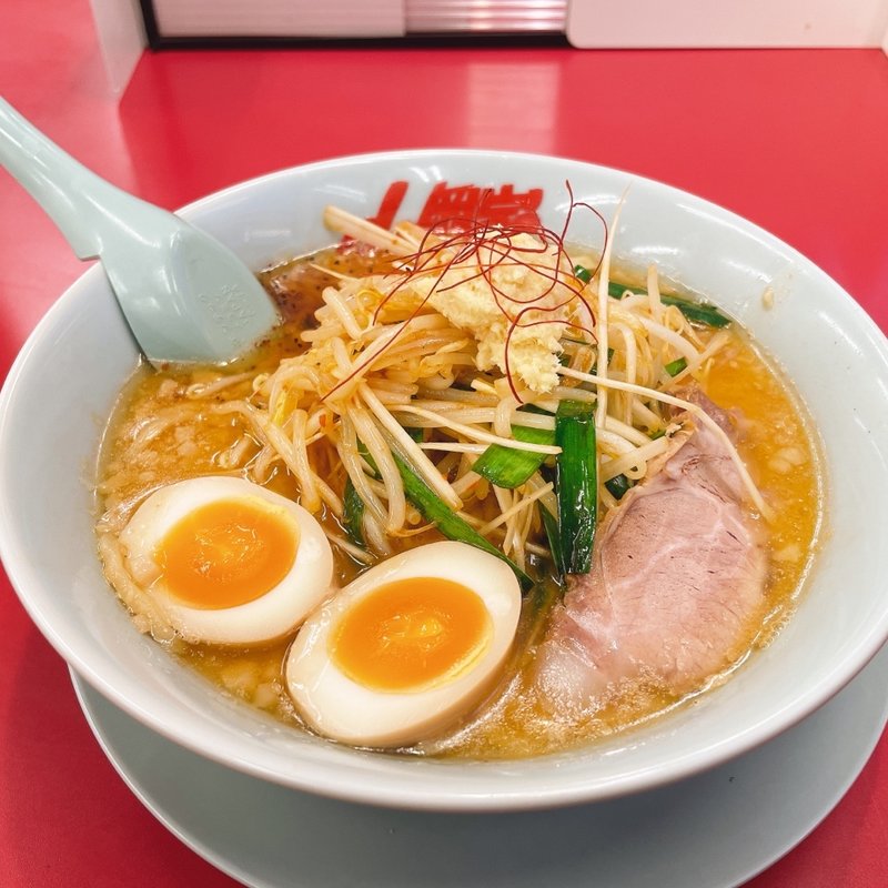特製もやし味噌ラーメン(ラーメン山岡家 上三川店)