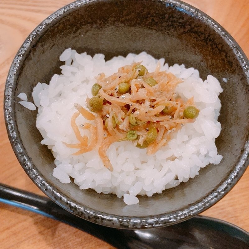 追いライス（ちりめん山椒に変更）(颯爽別邸)