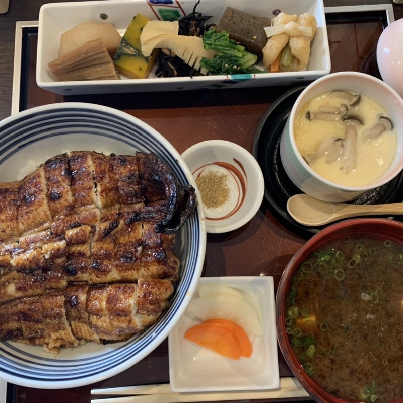鰻丼御膳(食彩  あさ乃)