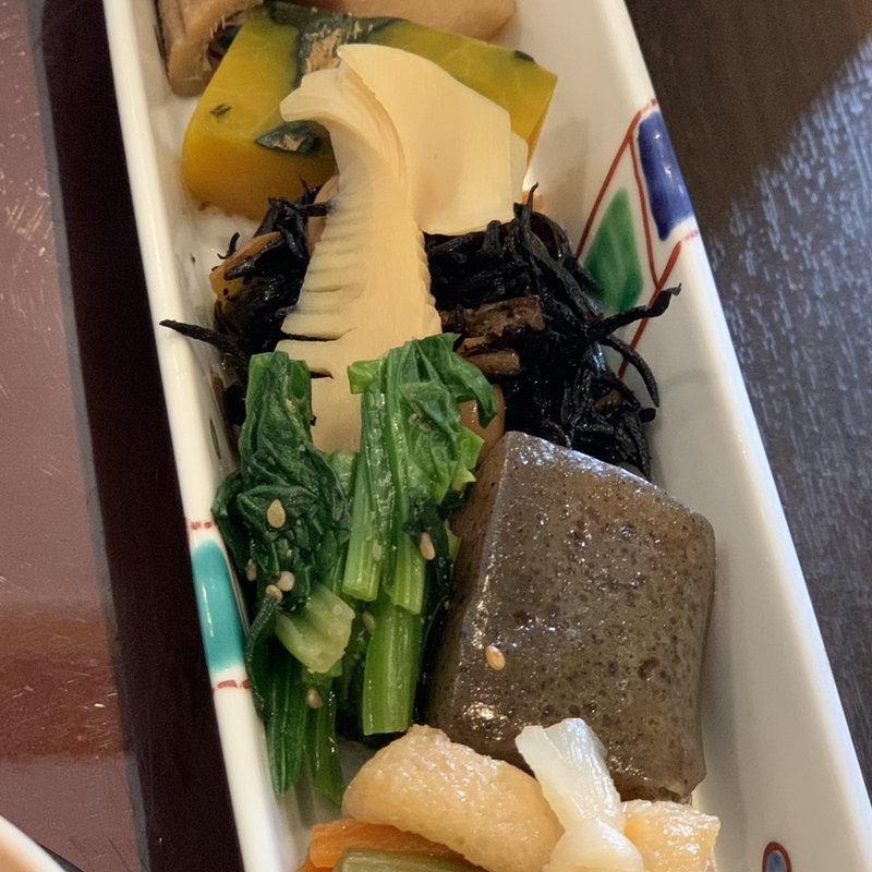 鰻丼御膳のおばんざい(食彩  あさ乃)