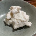 カリフラワー牛乳豆腐(鮨 波づき)