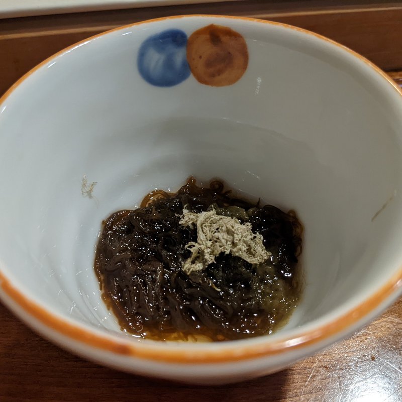 沖縄もずく(鮨 波づき)