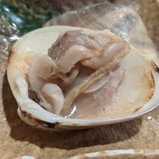 はまぐり浜焼き(鮨 波づき)