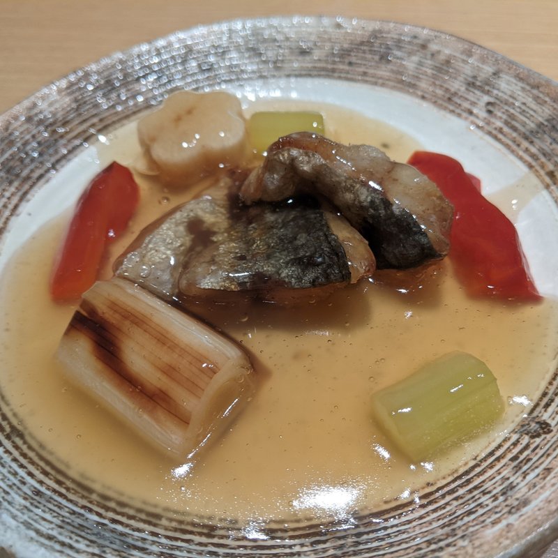 アジ唐揚げ土佐酢あんかけ(みこころや )