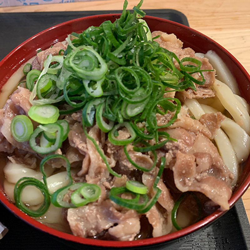 肉食男子(肉うどん大2玉）(讃岐麺処山岡(移転))