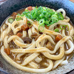 カレーうどん(本格手打ちうどん セルフつづみ)