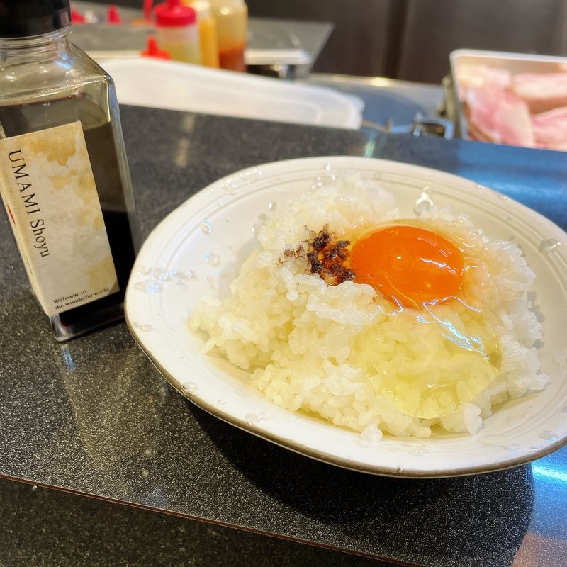 元祖トリュフ香るTKG(Japanese Soba Noodles 蔦)