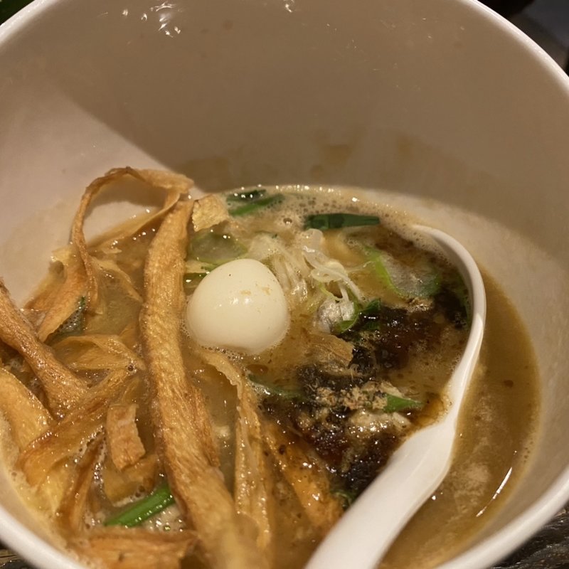 鶏白湯ラーメン　醤油(若どり屋)