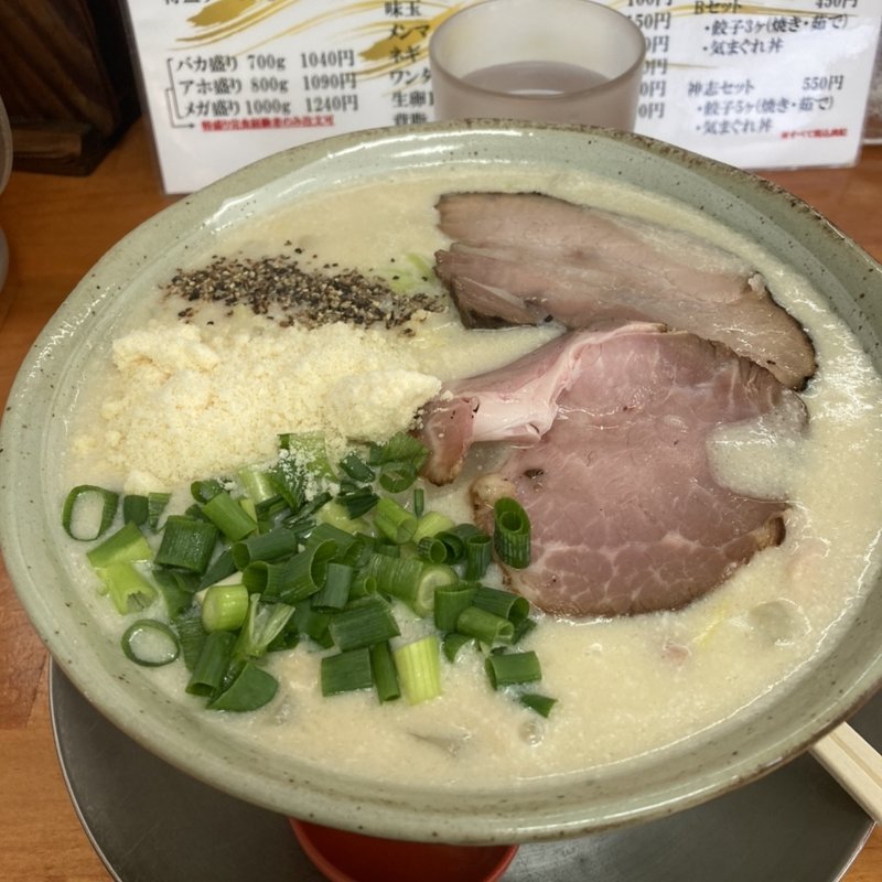 濃厚チキンクリームチャウダー(栃木中華そば 神志)