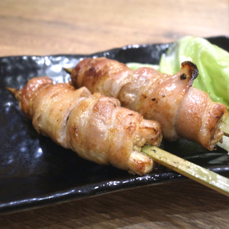 野菜巻き串（えのきバター）(九州博多料理 いなせもん 神田店)