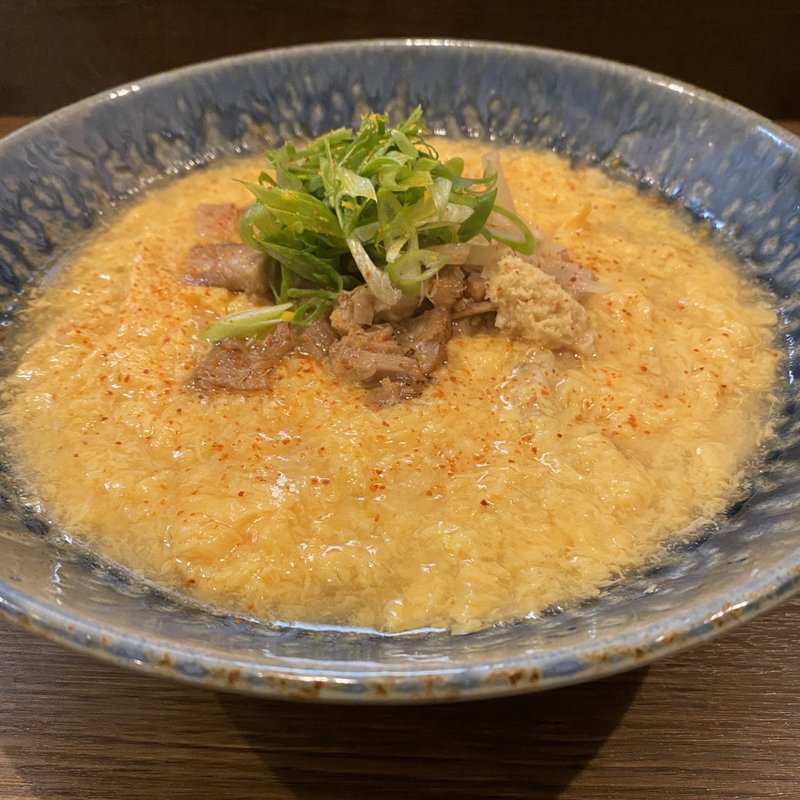 鶏卵らーめん(小麦と大豆 自家製麺 麺や ひなた)