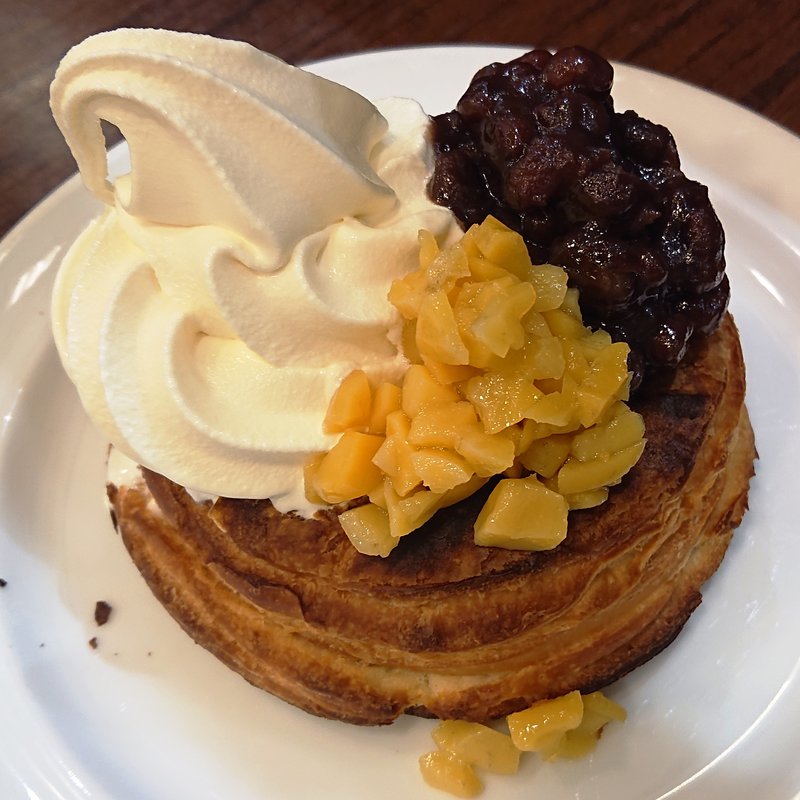 まろんデニッシュ(ホリーズカフェ イオンモール鶴見緑地店)