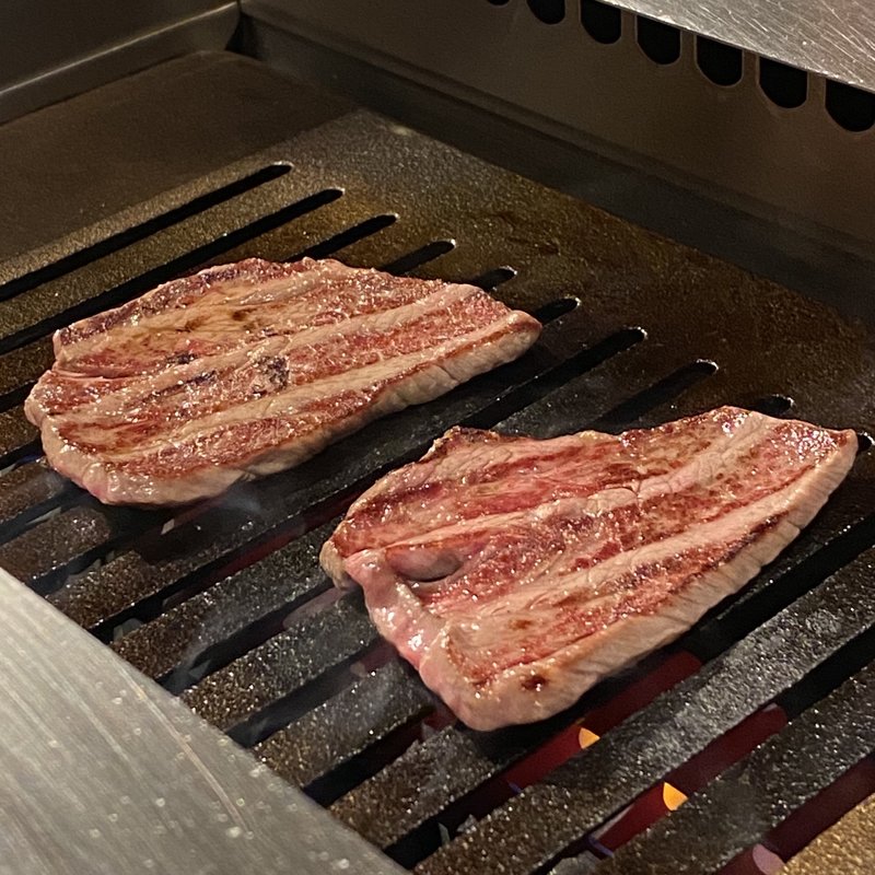 銀山和牛のランプ(熟成焼肉 マルニク)