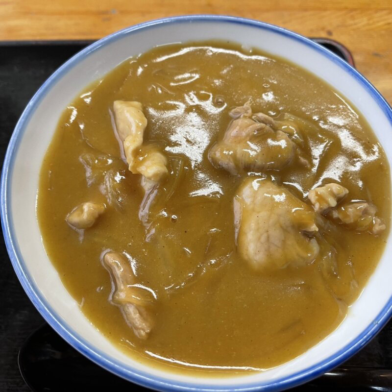 カレー丼(きそば 柏屋 （かしわや）)