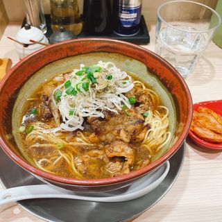 牛カルビらー麺（カルビ増し）(ラーメン専科 竹末食堂)