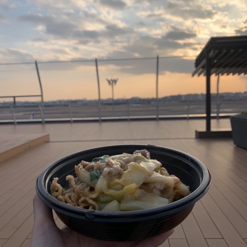 豚フィレセット焼きそば(551蓬莱 大阪空港店)