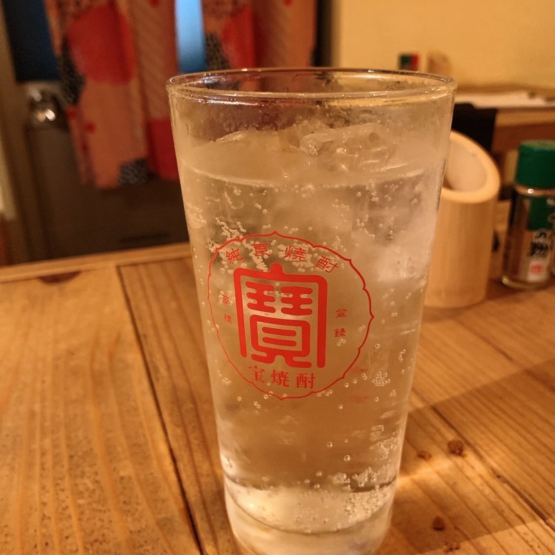 カルダモン酎ハイ(ヤキトリ・カモメ)