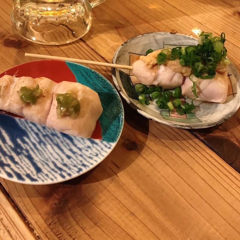 ささみ（わさびor納豆）(ヤキトリ・カモメ)