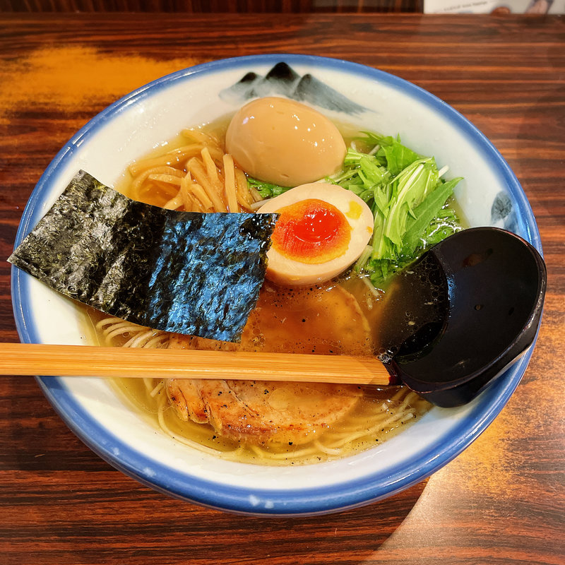 柚子塩らーめん(AFURI 中目黒 （阿夫利　あふり）)