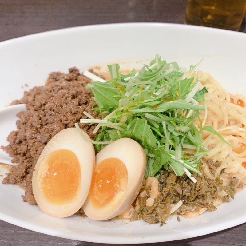 つゆなし味噌坦々麺(四川担担麺 阿吽 キッテグランシェ店)