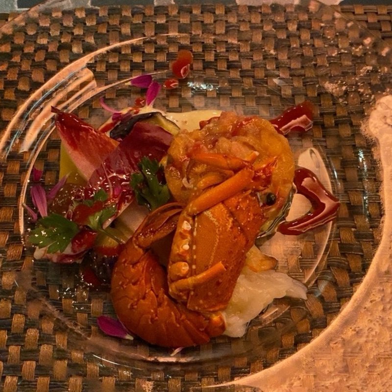 伊勢海老とマグロ&サーモンのタルタルト(熱海風雅)