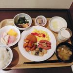 モーニングスタイルバイキング朝食(ホテル ルートイン 花巻 )