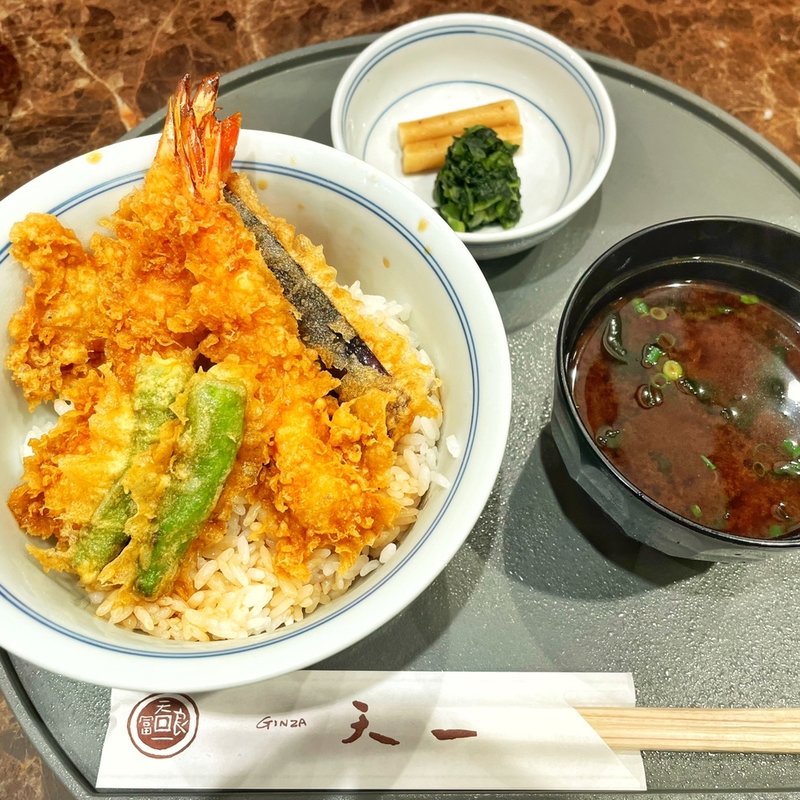 天丼 竹(銀座 天一 上野松坂屋イートイン店)