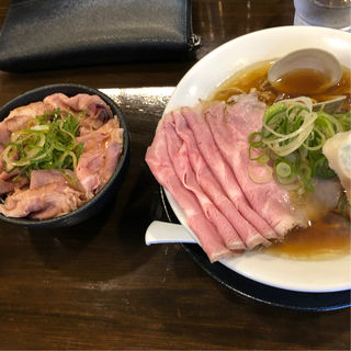 貝醤油らぅめん(ラゥメン大地)