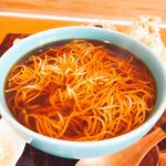 野菜天ぷら　蕎麦