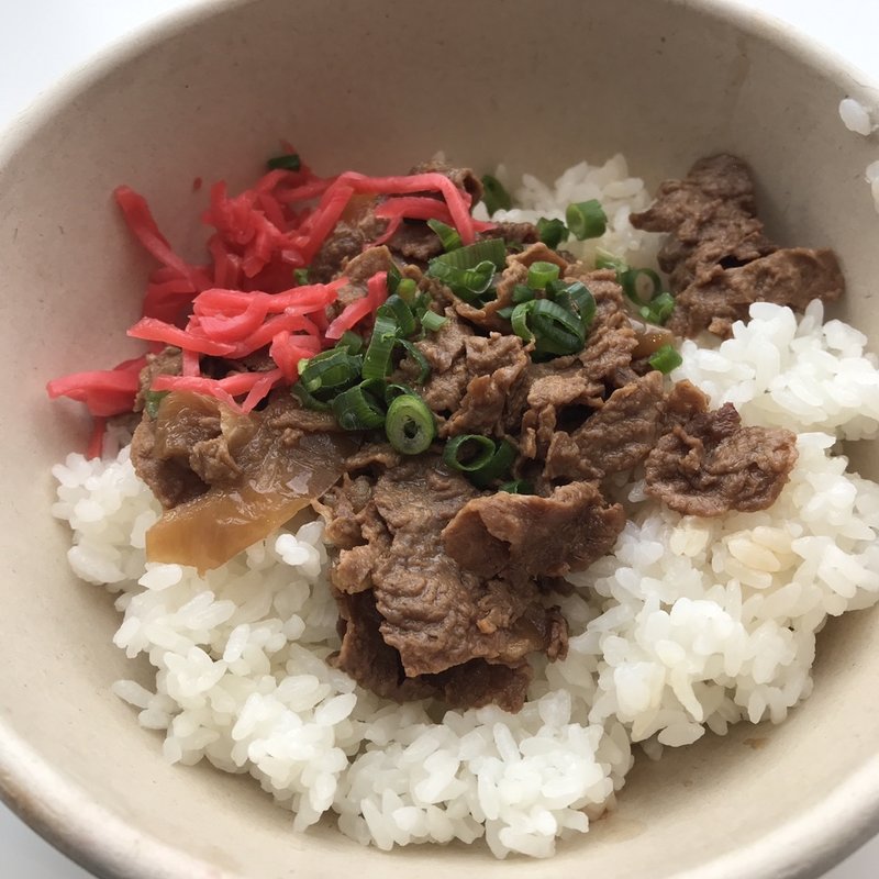 NEXT牛丼(ミライカン カフェ （Miraikan Cafe）)