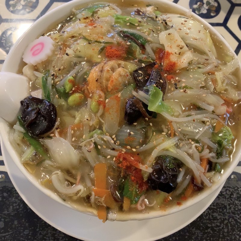 海鮮あんかけ(福生ラーメン ポロ春)