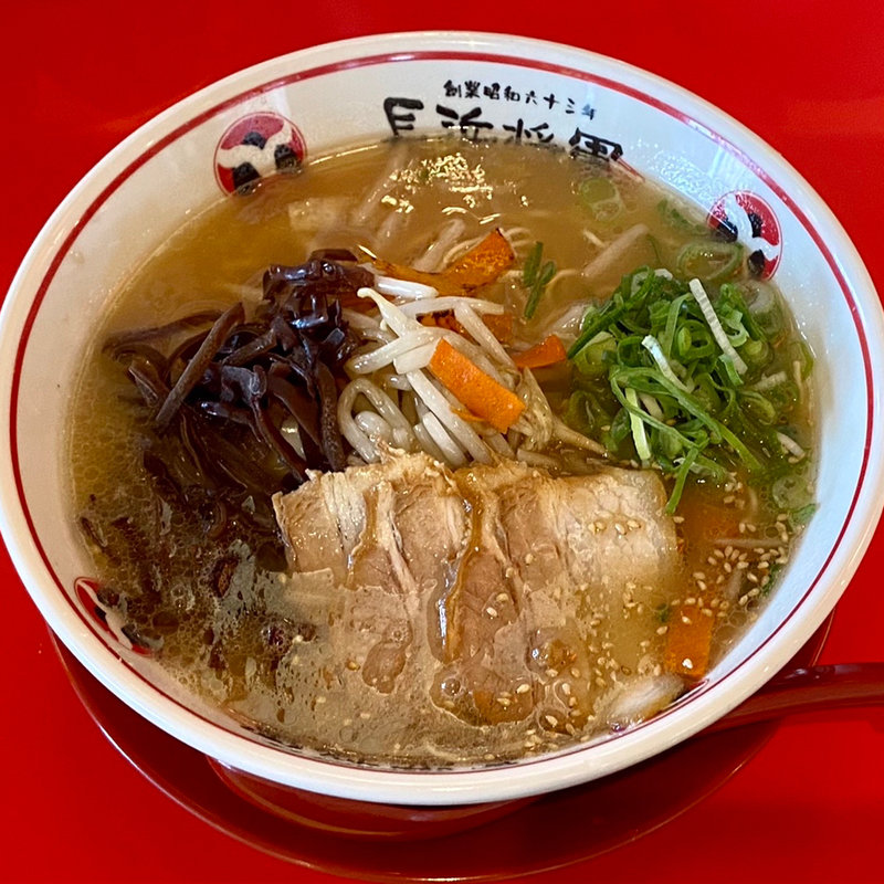 特製将軍ラーメン(長浜将軍 那珂川店)
