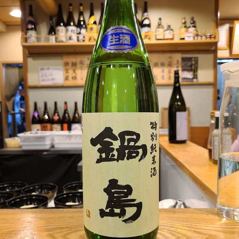 富久千代酒造「鍋島 特別純米酒」(池袋 一龍庵)