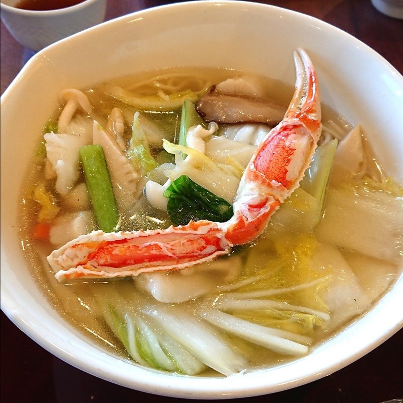 海の幸入りあんかけつゆそば (塩味)(南国酒家 港北TOKYU S.C.店)