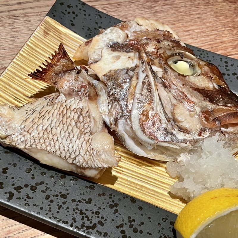 真鯛のカマ焼き(大衆すし酒処 うおしん酒場)