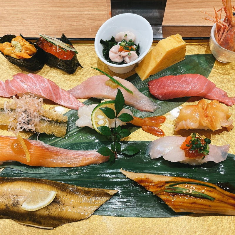 板さんお任せにぎり(美登利総本店 梅丘本館 （みどりそうほんてん）)