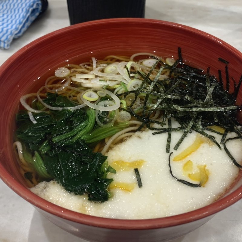 山かけそば(箱根そば本陣 )