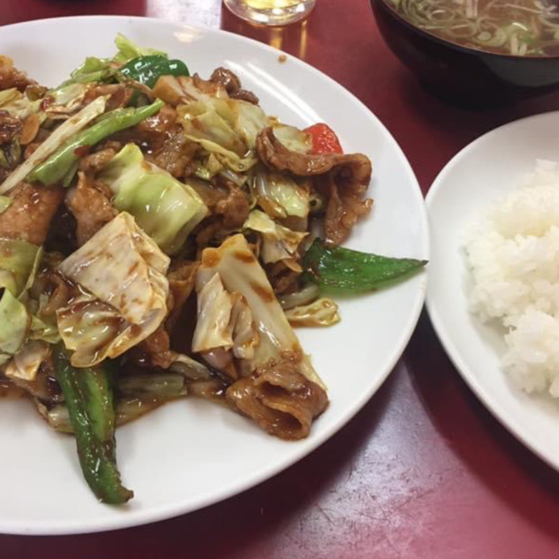回鍋肉定食(山水楼 （サンスイロウ）)