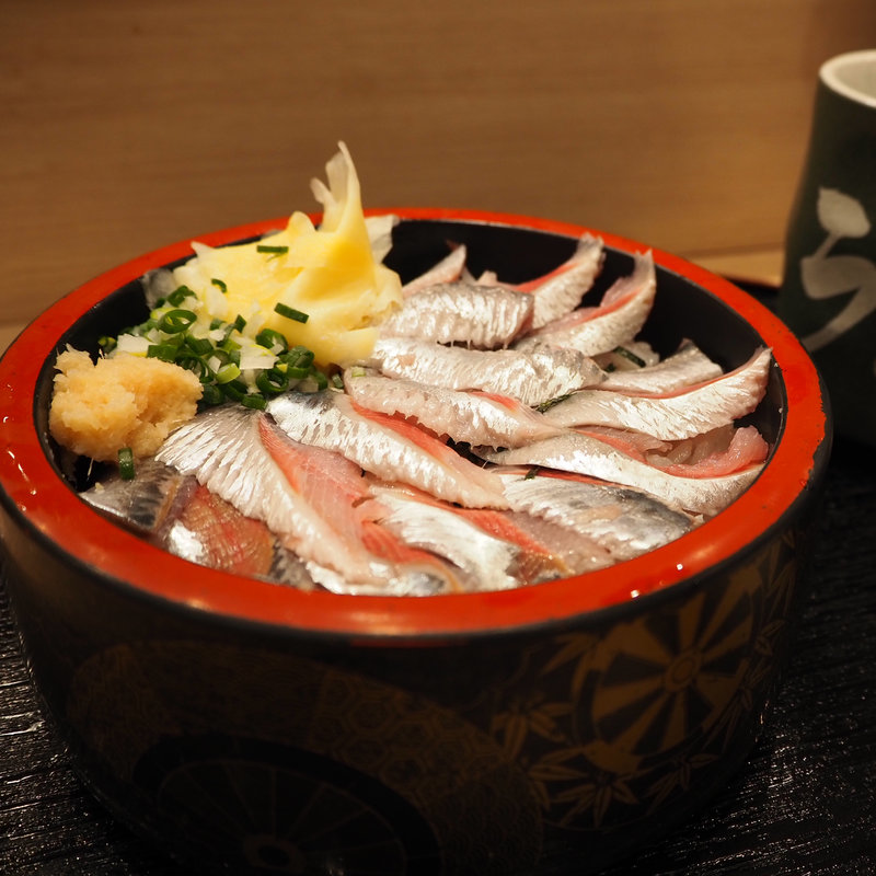 いわし丼(寿司 う月 （すしうげつ）)