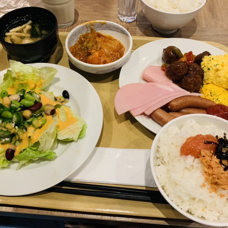 朝食バイキング(ホテルルートイン大船渡 大船渡)