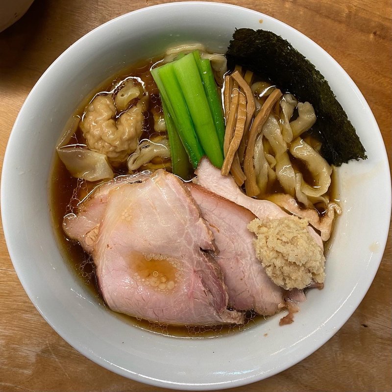 雲呑生姜中華(一番いちばん)