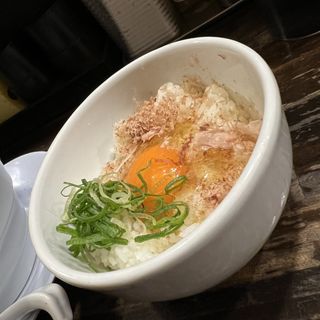 卵かけご飯(鶏そば麺将 天破)