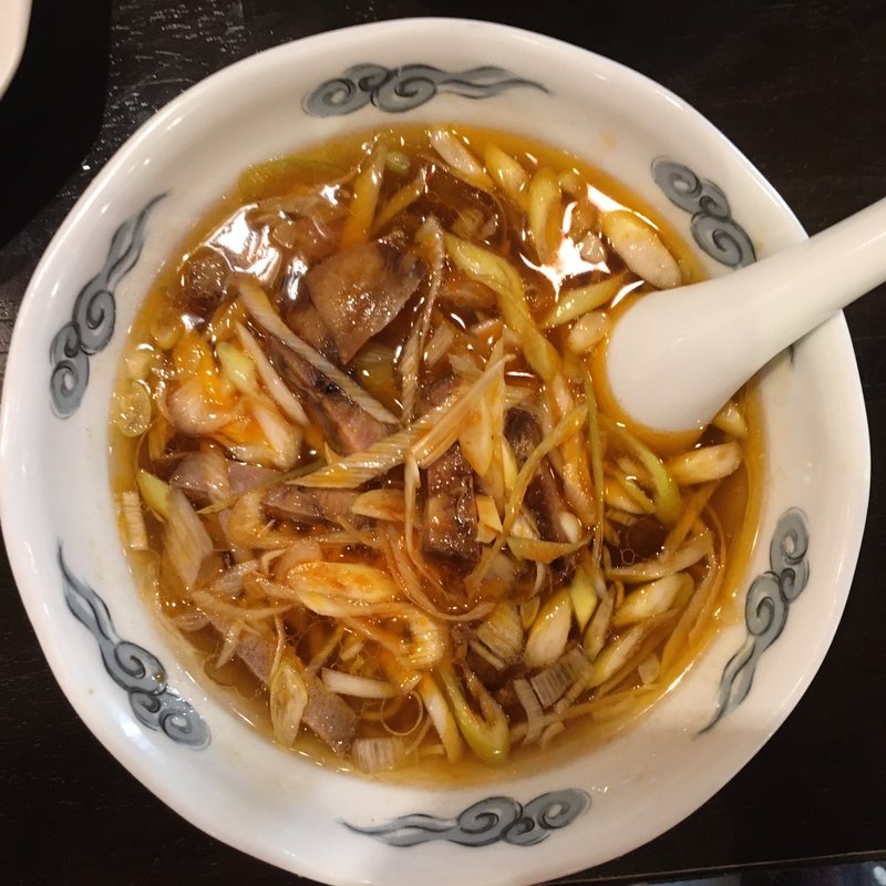 ネギらーめん(香香飯店 沼津仲見世店 （シャンシャンハンテン）)