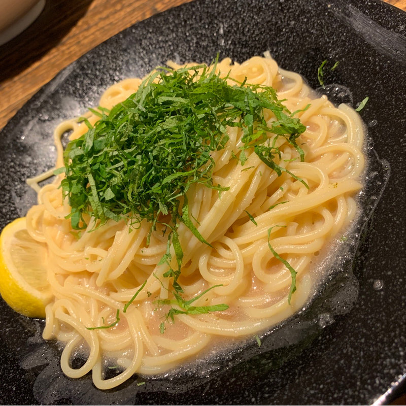 絶品たらこスパゲティ(麦と卵)