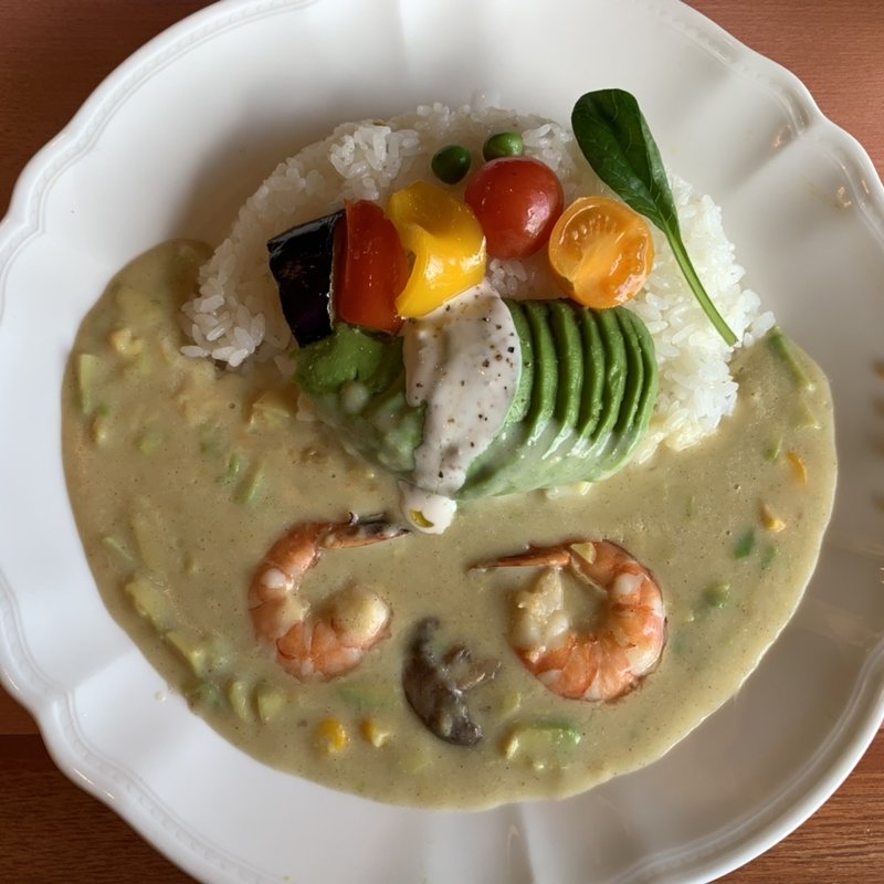 アボカドのホワイトカレー(カレーの木 )